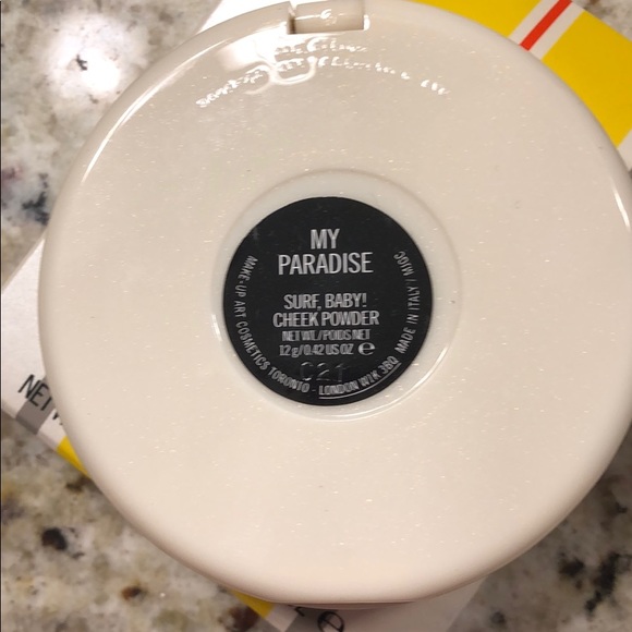 MAC My Paradise Surf Baby Cheek Powder BNIB - Picture 4 of 4